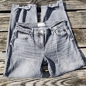 Kancan By Buckle Chai Mid Rise Cropped Jeans Sz 27